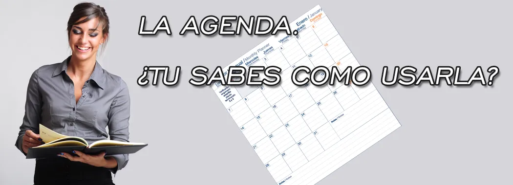 Cómo usar una agenda personalizada Cómo usar una agenda personalizada